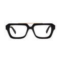 9FIVE Valley Black & 24K Gold Clear Lens Glasses Rx