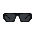 9FIVE Vice Black & 24K Gold Sunglasses — front [g:black s:all o:1]