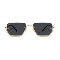 9FIVE Villa Black & 24K Gold Sunglasses Rx