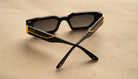 9FIVE Vincent Black & 24K Gold Sunglasses