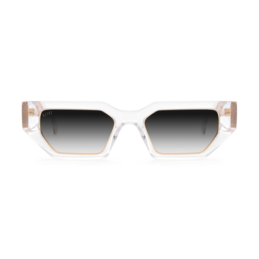 9FIVE Vincent Crystal & 24K Gold - Gradient Sunglasses