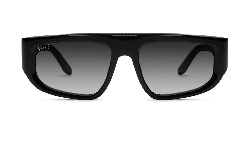 9FIVE X01 Matte Black - Gradient Sunglasses