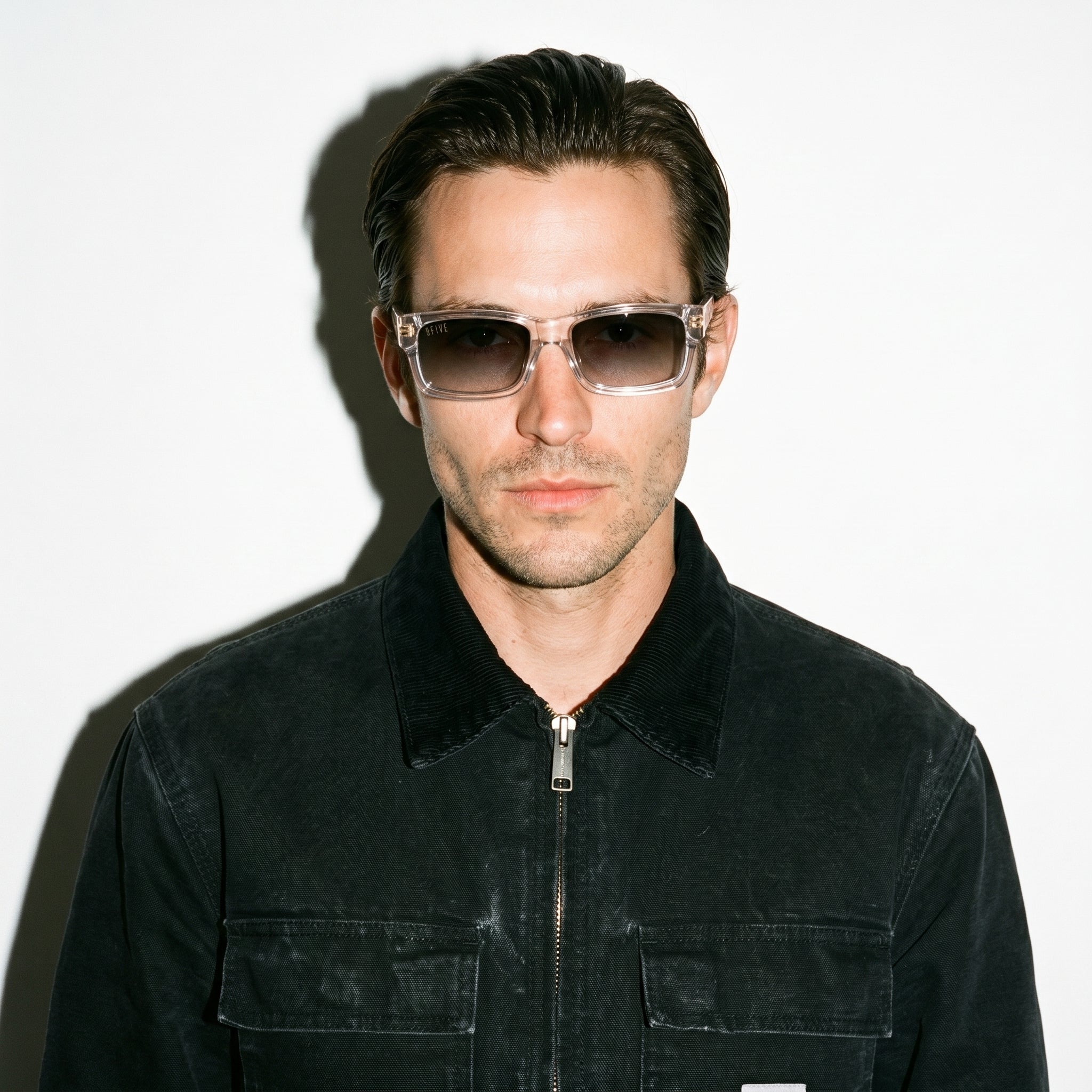 9FIVE Aura Crystal Sunglasses — worn on model [g:all s:all o:4]