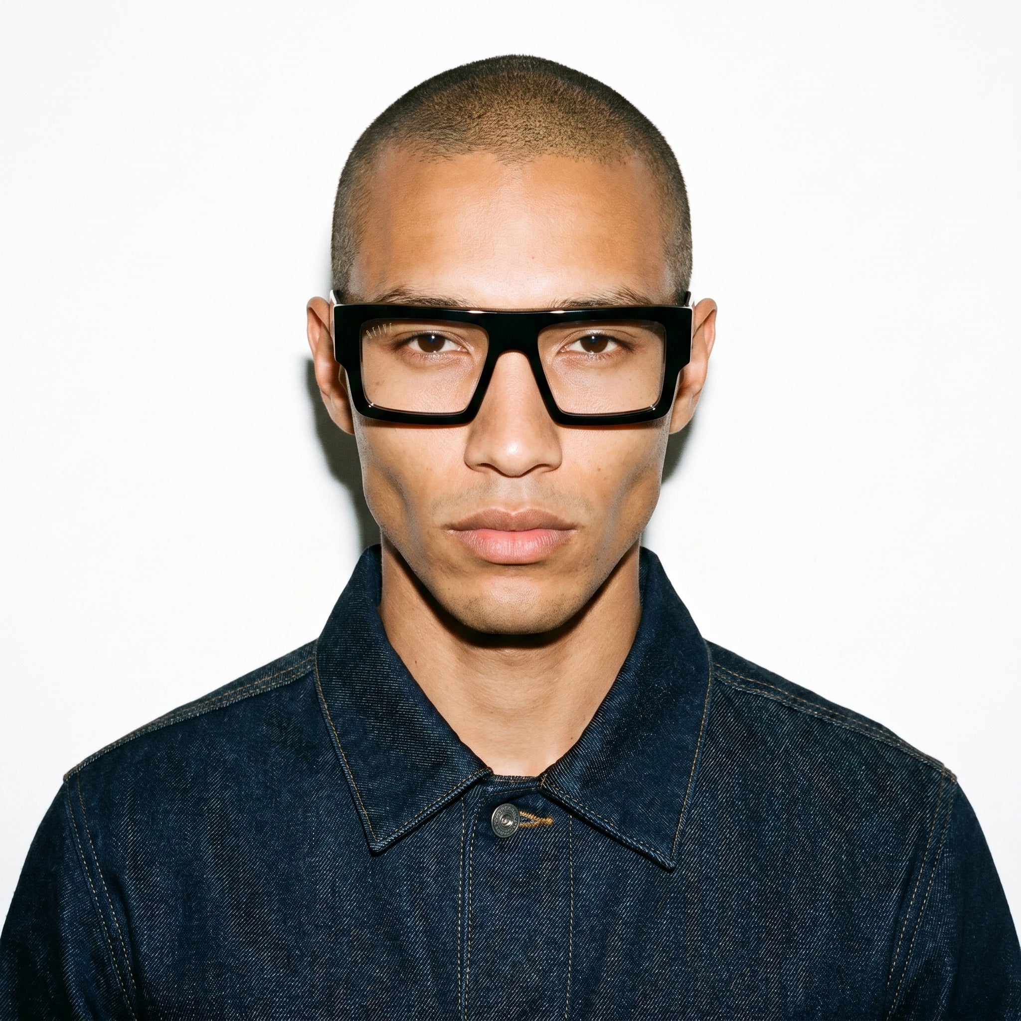9FIVE Diego Blackout Clear Lens Glasses