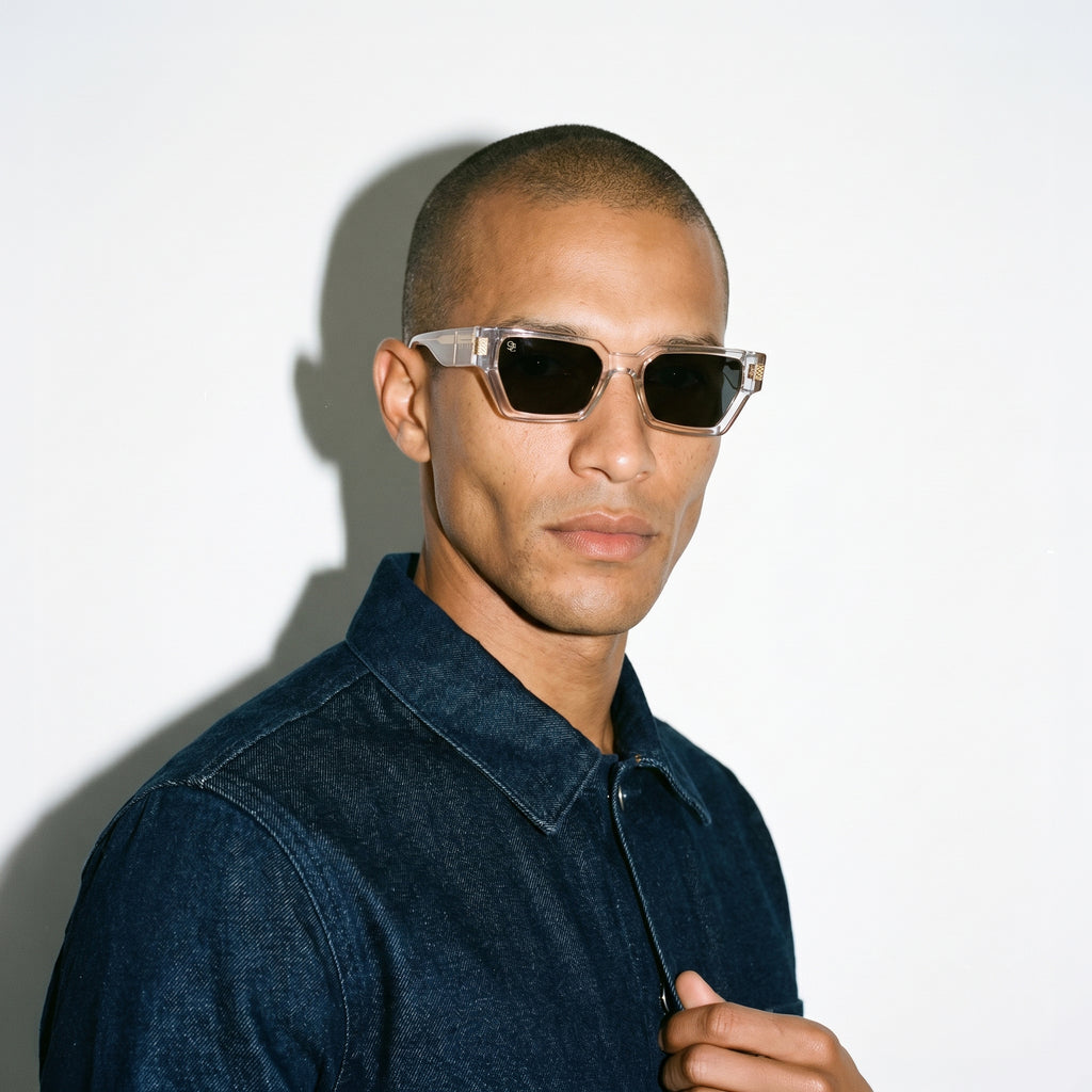 9FIVE Locks Crystal Sunglasses — worn on model [g:all s:all o:5]