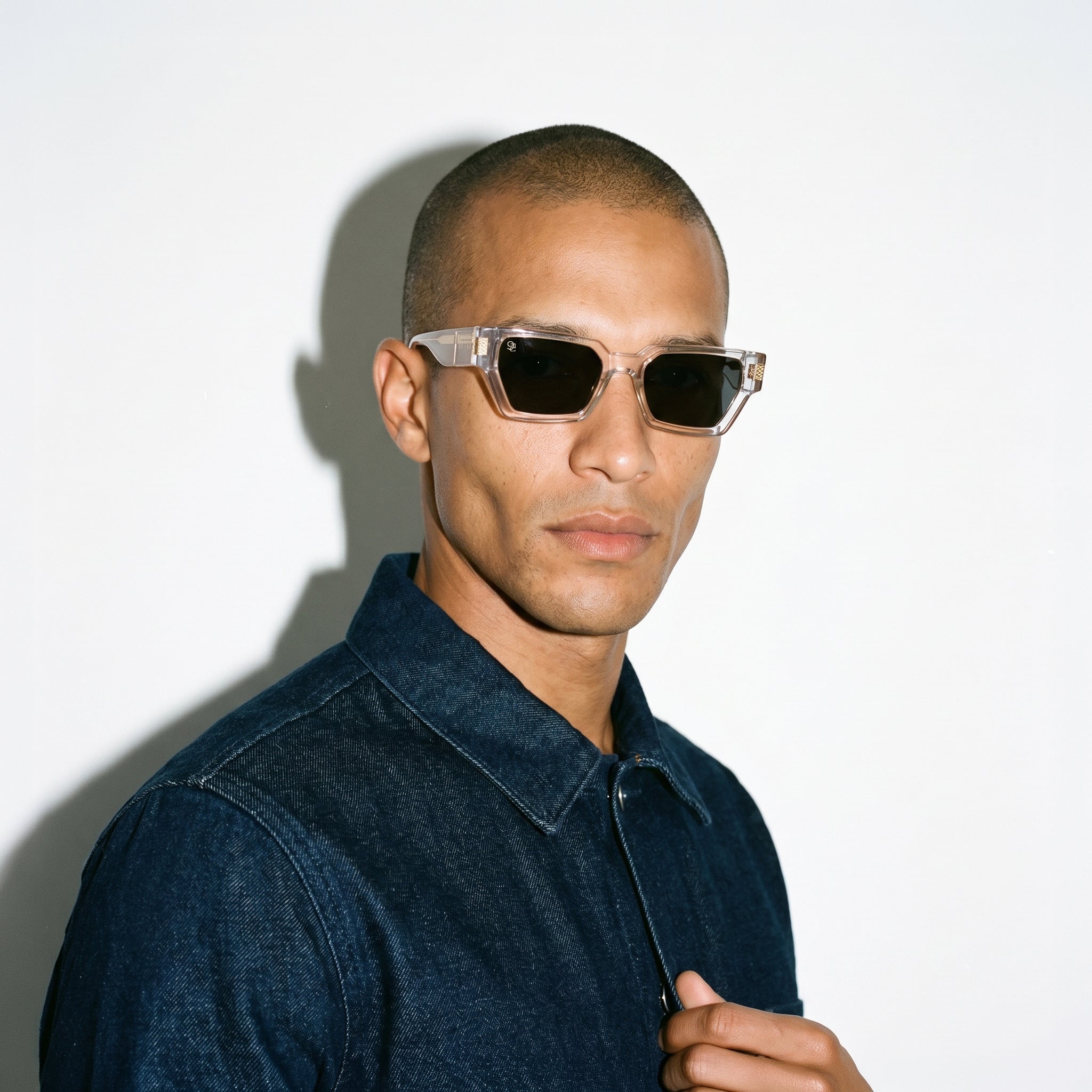 9FIVE Locks Crystal Sunglasses — worn on model [g:all s:all o:5]
