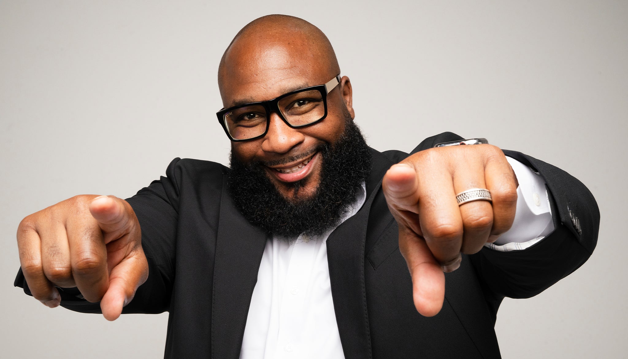 9FIVE Caps LX Black & 24K Gold Clear Lens Glasses Rx