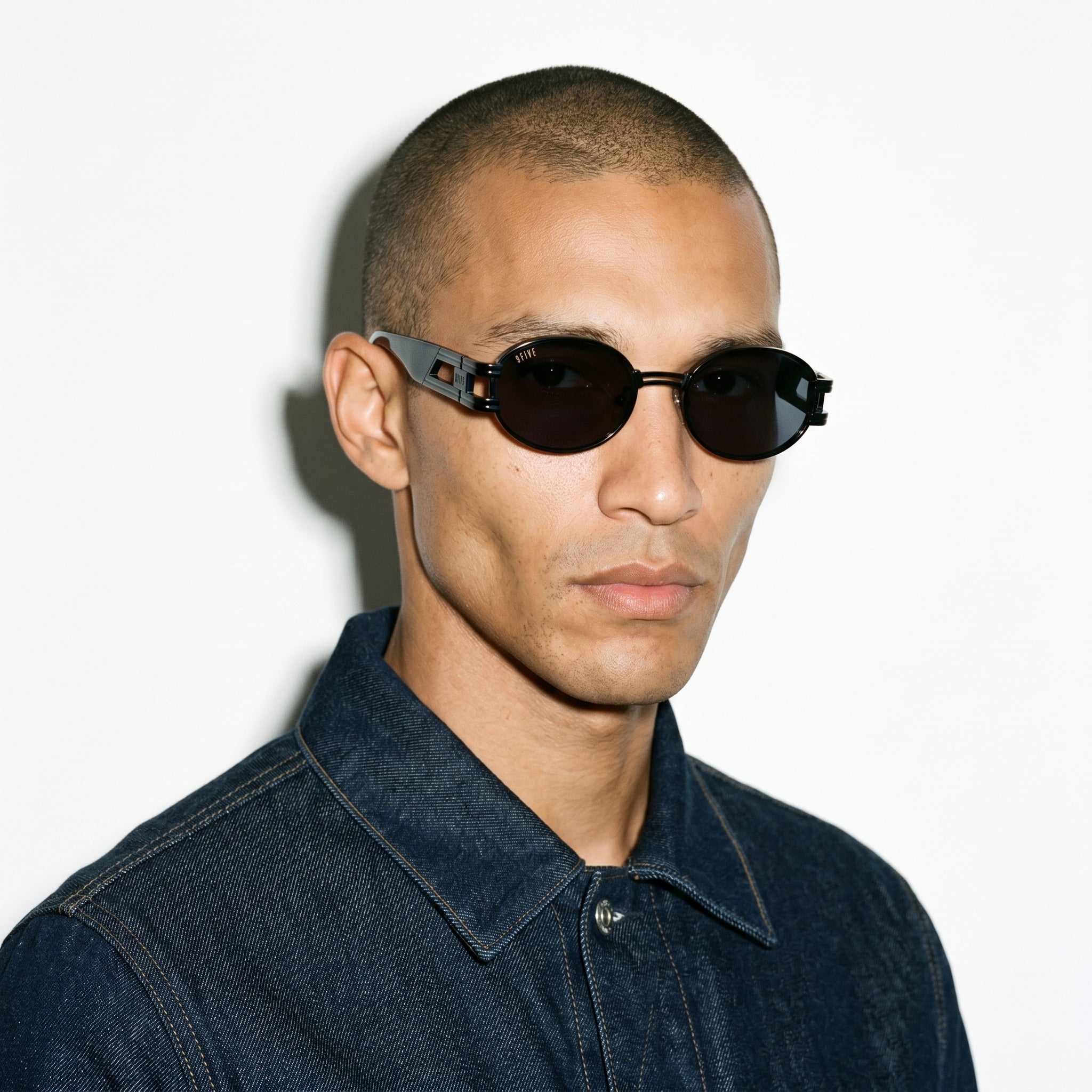 St. James Blackout Sunglasses | Blacked-Out Acetate | 9FIVE