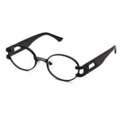 9FIVE St. James Matte Blackout XL Clear Lens Glasses