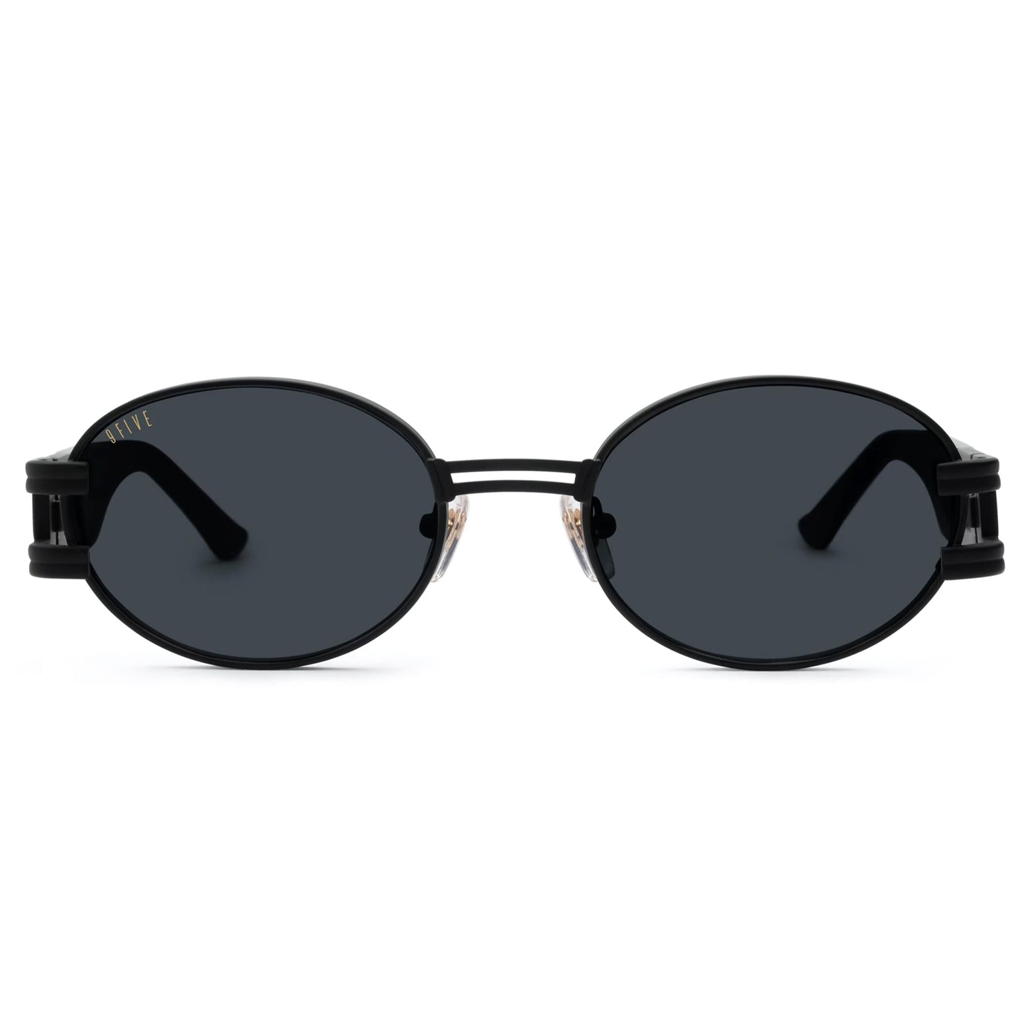 9FIVE St. James Matte Blackout XL Sunglasses Rx