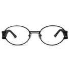 9FIVE St. James Matte Blackout XL Clear Lens Glasses