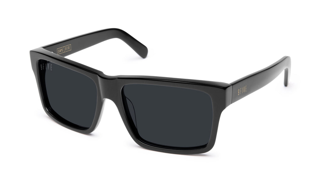 9FIVE Caps Matte Blackout Sunglasses