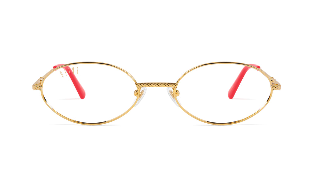 9FIVE 40 Red Eye - Clear Lens Glasses