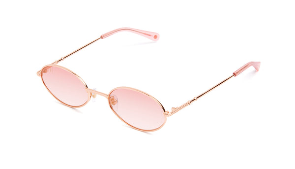 9FIVE 40 Rose Gold - Rose Gradient Sunglasses – 9FIVE Eyewear