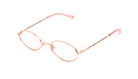 9FIVE 40 Rose Gold Clear Lens Glasses