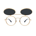 9FIVE 50-50 Flip-Up Tinted Clear Lens Prescription Glasses