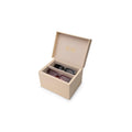 9FIVE Cream Leather Collector Case