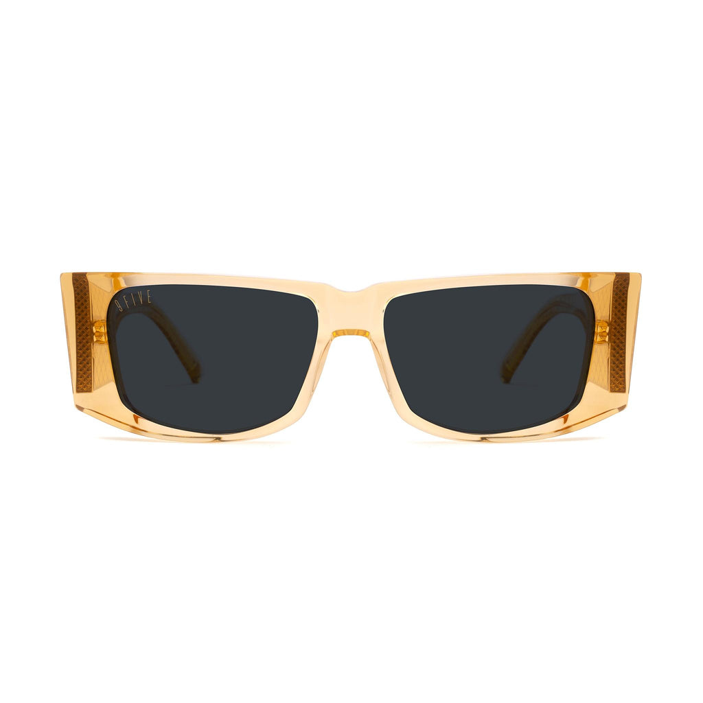 9FIVE Angelo Gold Scale Black Sunglasses — front [g:black s:all o:1]
