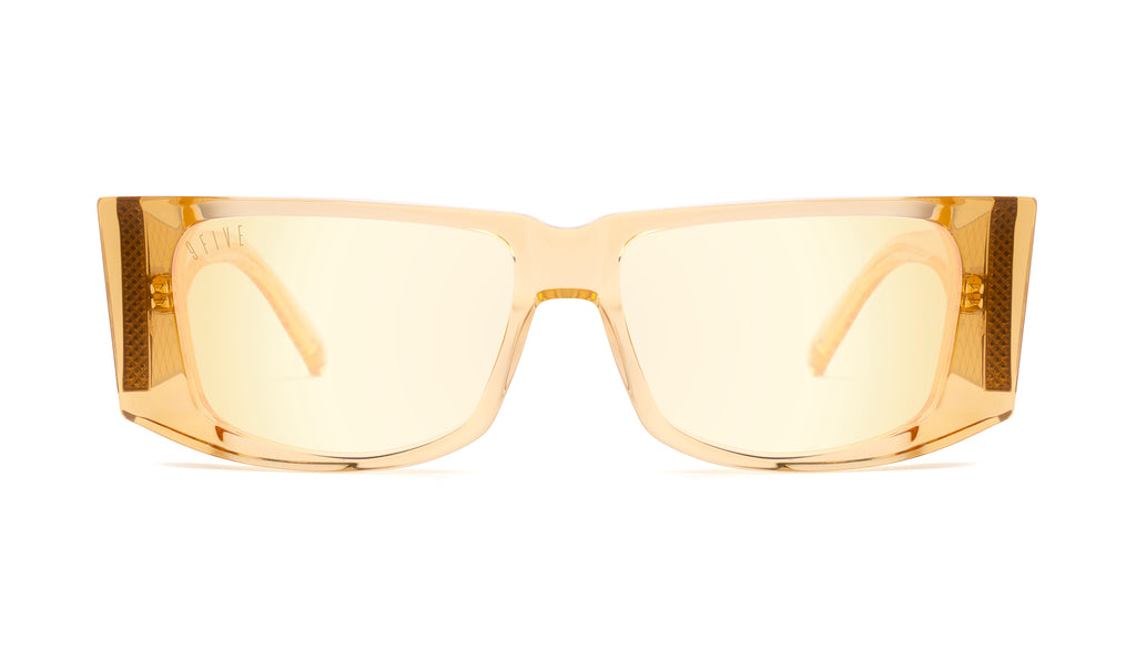 9FIVE Angelo Gold Snake - Reflective Gold Sunglasses