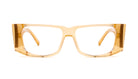 9FIVE Angelo Gold Snake Clear Lens Glasses Rx