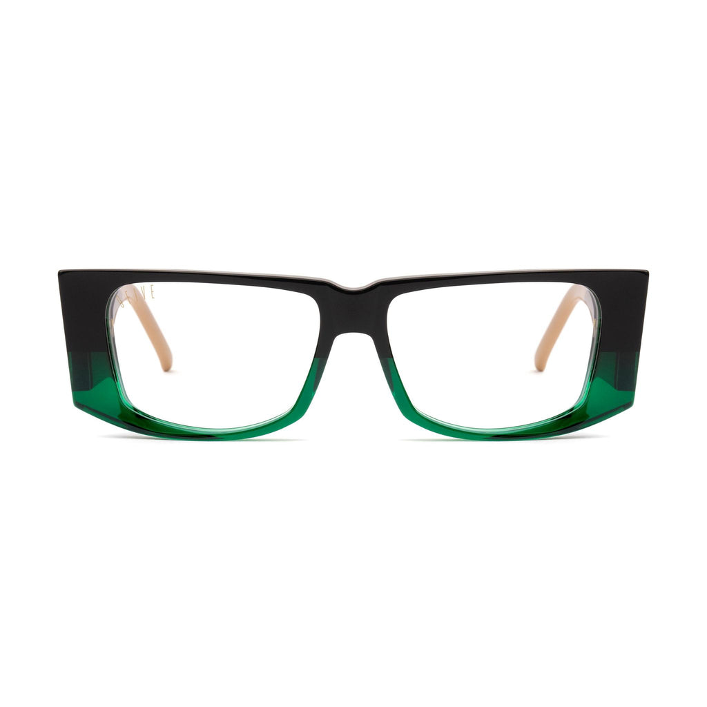 9FIVE Angelo Tundra Green Clear Lens Glasses