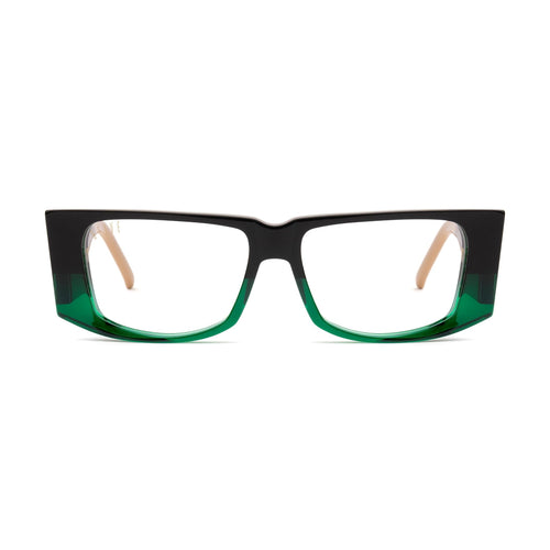 9FIVE Angelo Tundra Green Clear Lens Glasses