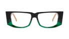 9FIVE Angelo Tundra Green Clear Lens Glasses Rx