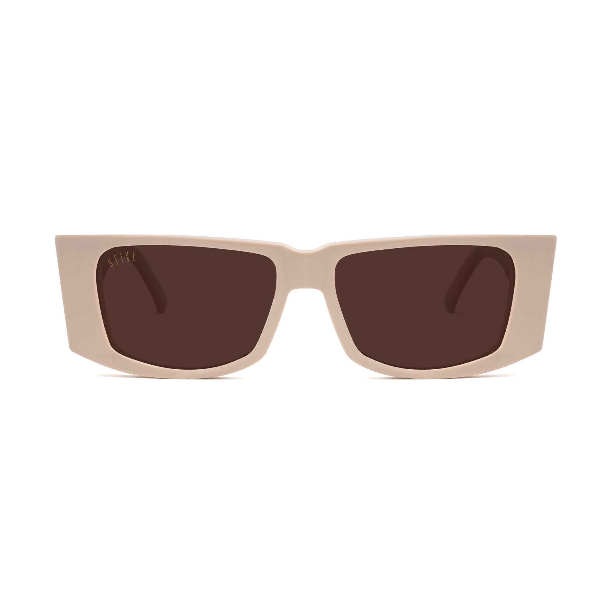 9FIVE Angelo Zen LTD Brown Sunglasses — front [g:brown s:all o:1]