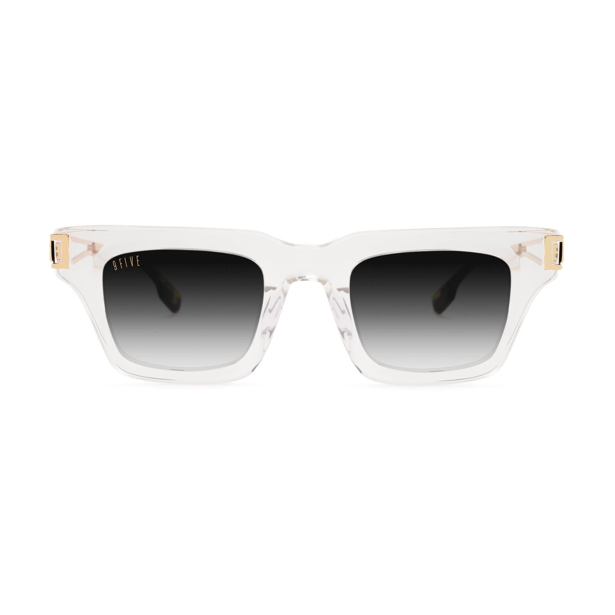 9FIVE Avenue Oasis LTD Black Gradient Sunglasses — front [g:black-gradient s:all o:1]