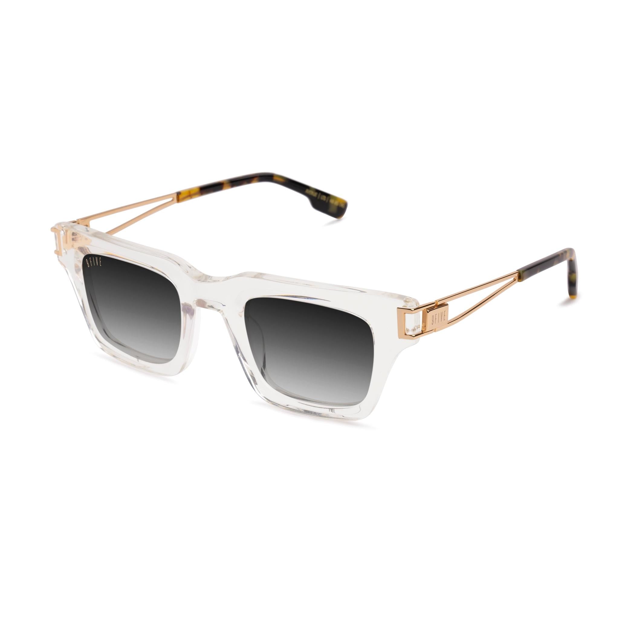 9FIVE Avenue Oasis LTD Black Gradient Sunglasses — side [g:black-gradient s:all o:2]