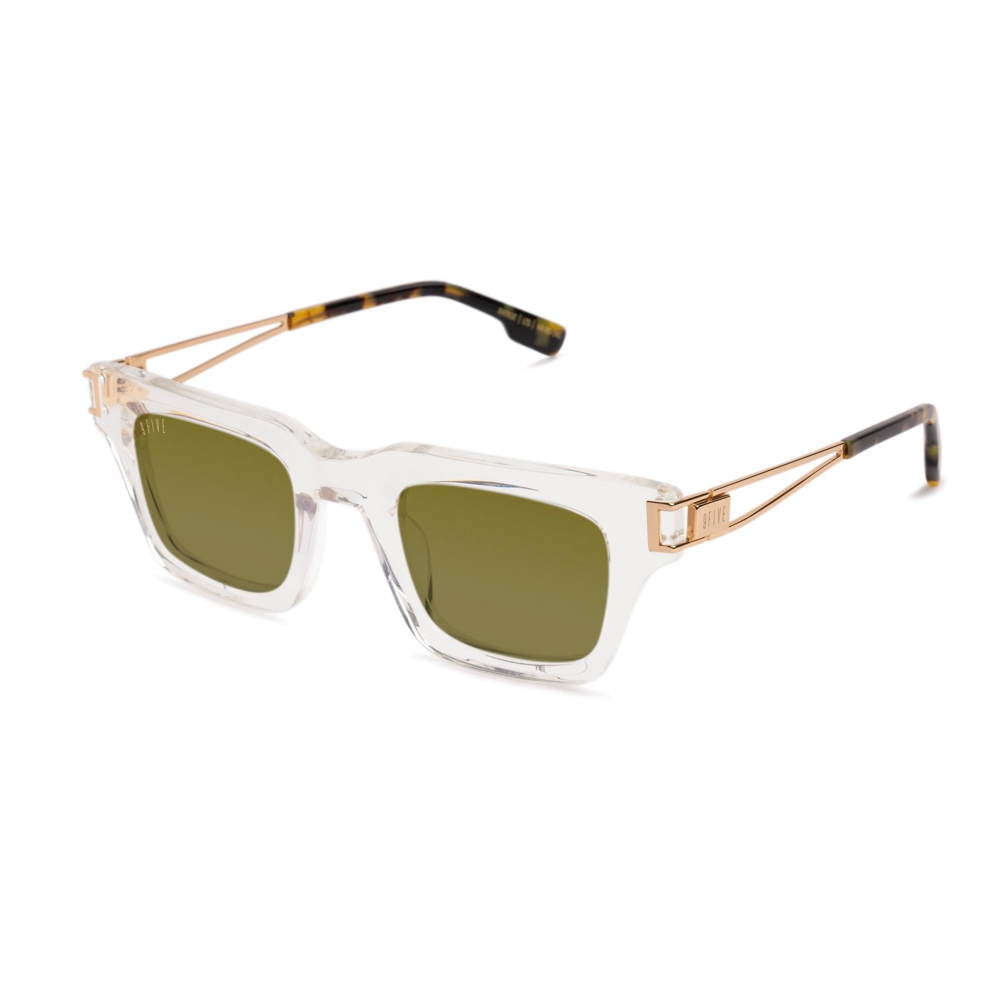 9FIVE Avenue Oasis LTD Sage Sunglasses — side [g:sage s:all o:2]