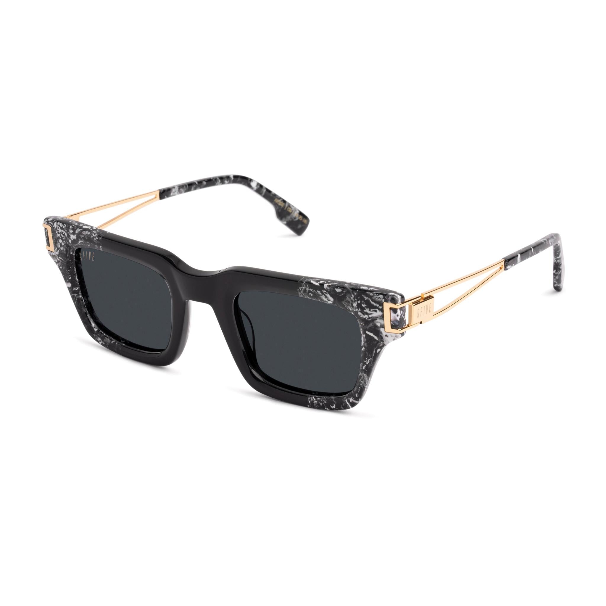 9FIVE Avenue Onyx LTD Black Sunglasses — side [g:black s:all o:2]