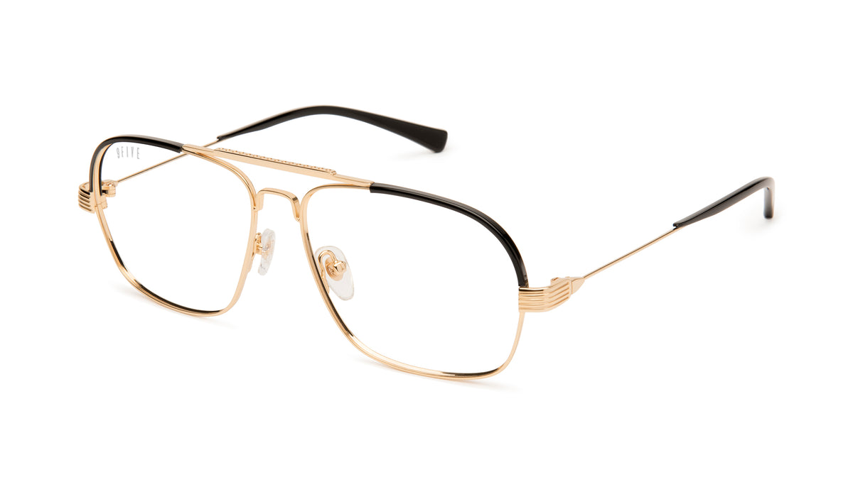 9FIVE Avian 24K Gold Clear Lens Glasses – 9FIVE Eyewear