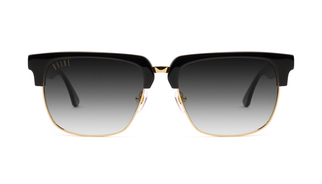9FIVE Belmont Gold Marble & 24K Gold  - Gradient Sunglasses
