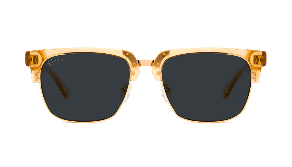 9FIVE Belmont Gold Snake Sunglasses Rx