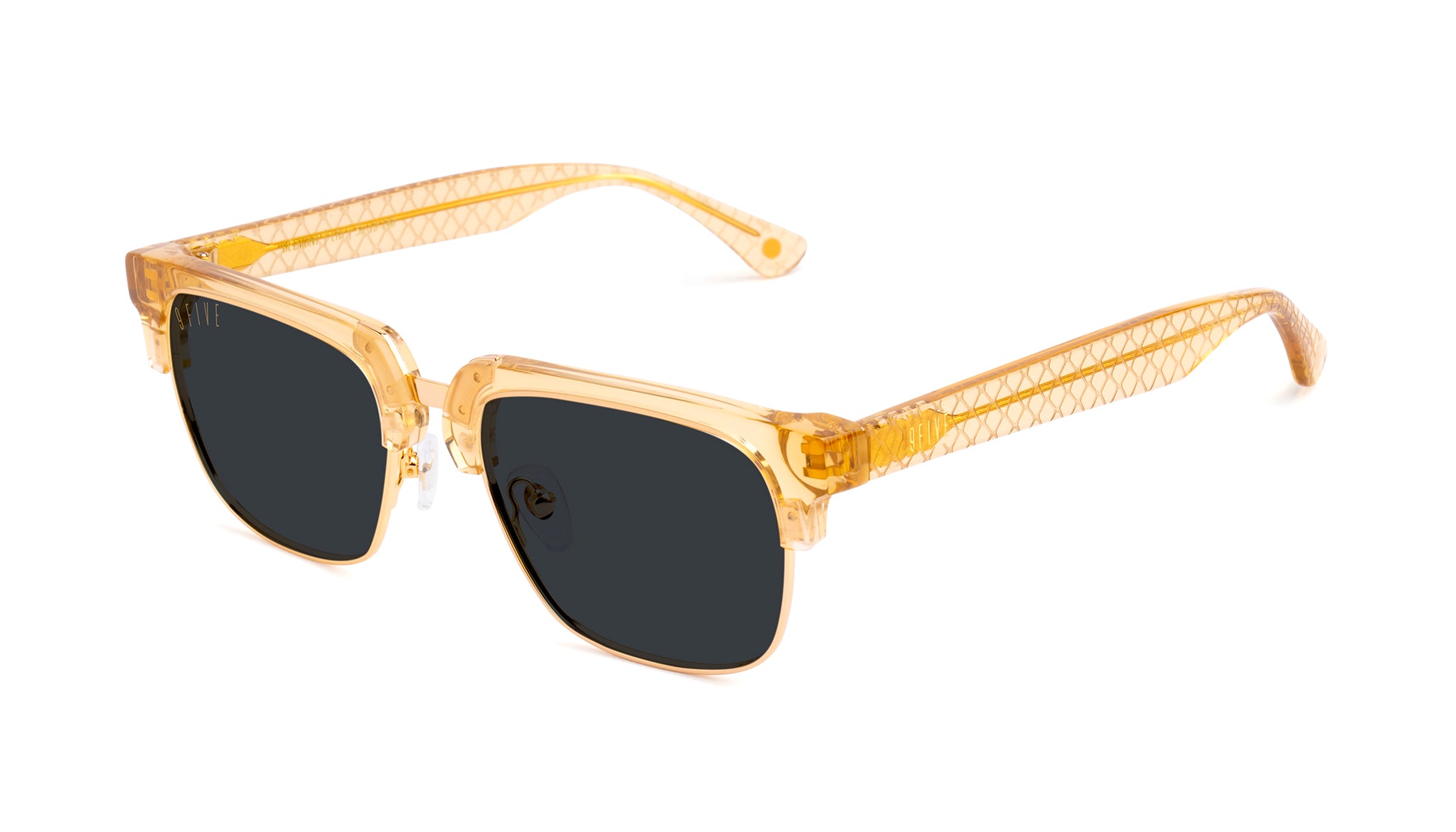 9FIVE Belmont Gold Snake - Sunglasses