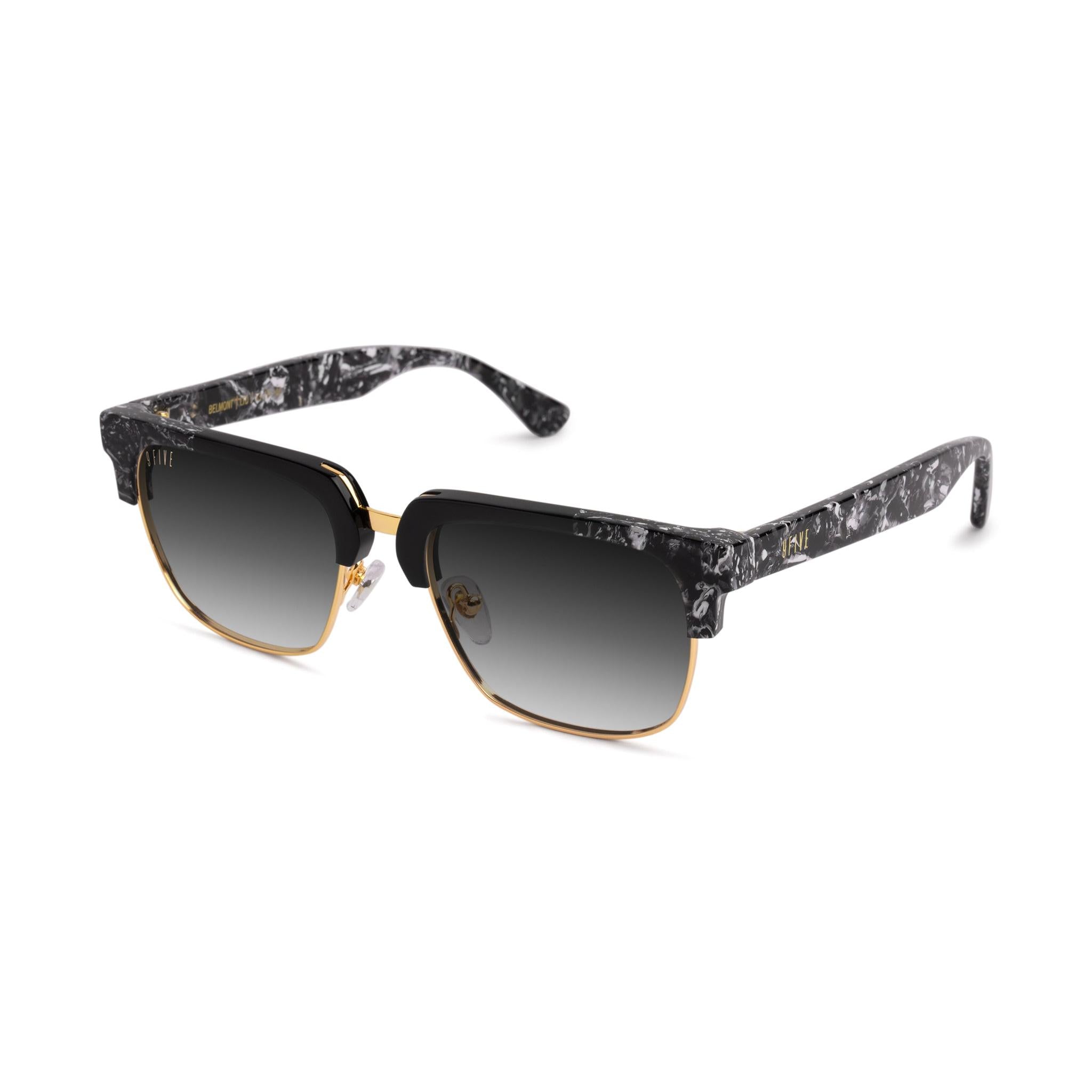9FIVE Belmont Onyx LTD Black Gradient Sunglasses — side [g:black-gradient s:reg o:2]