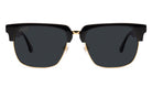 9FIVE Belmont Gold Marble & 24K Gold XL Sunglasses Rx