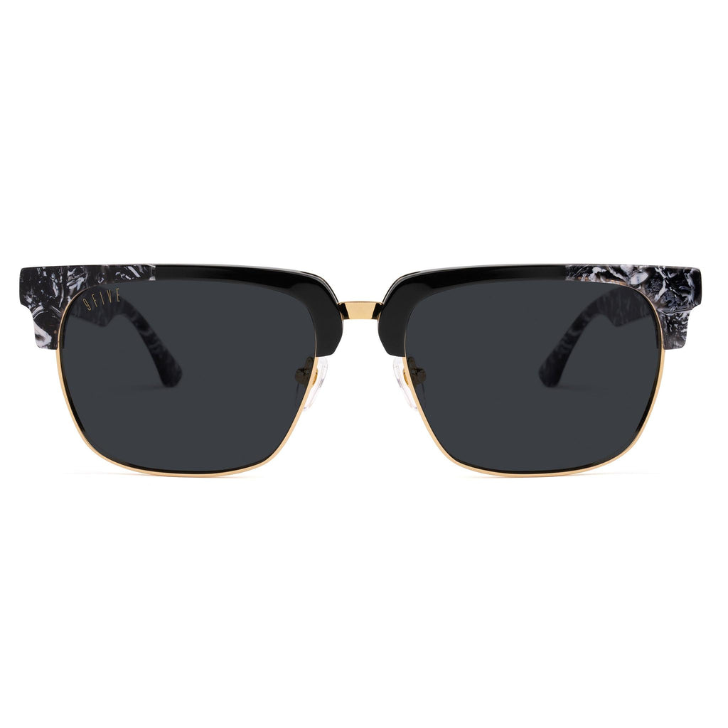 9FIVE Belmont Onyx LTD Black Sunglasses — XL front [g:black s:xl o:1]