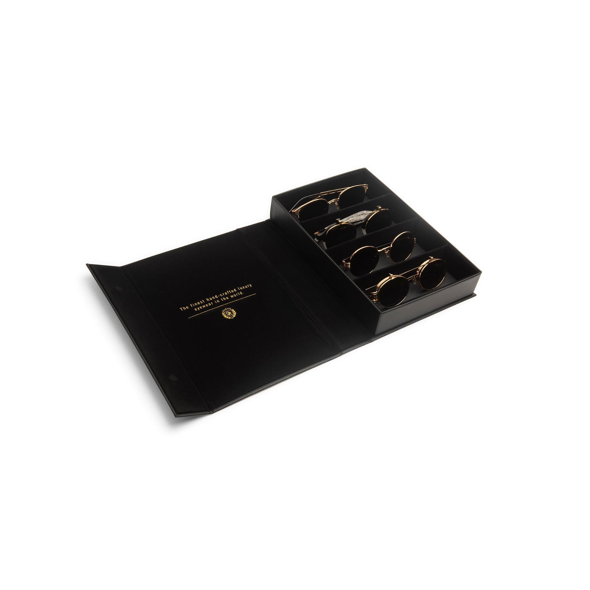 9FIVE Black Leather Bible Case