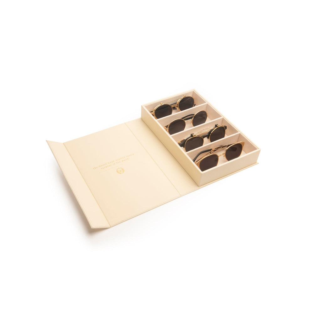 9FIVE Cream Leather Bible Case
