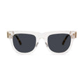 9FIVE Camino Oasis Black & 24K Gold Sunglasses — front [g:black s:all o:1]