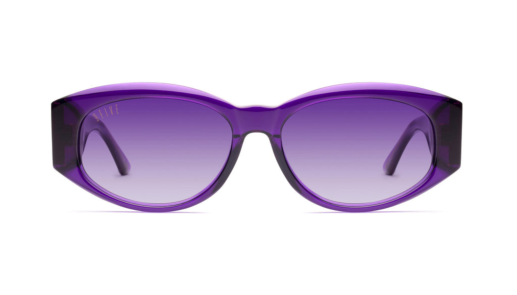 9FIVE Capital Purple & 24k Gold - Purple Gradient Sunglasses