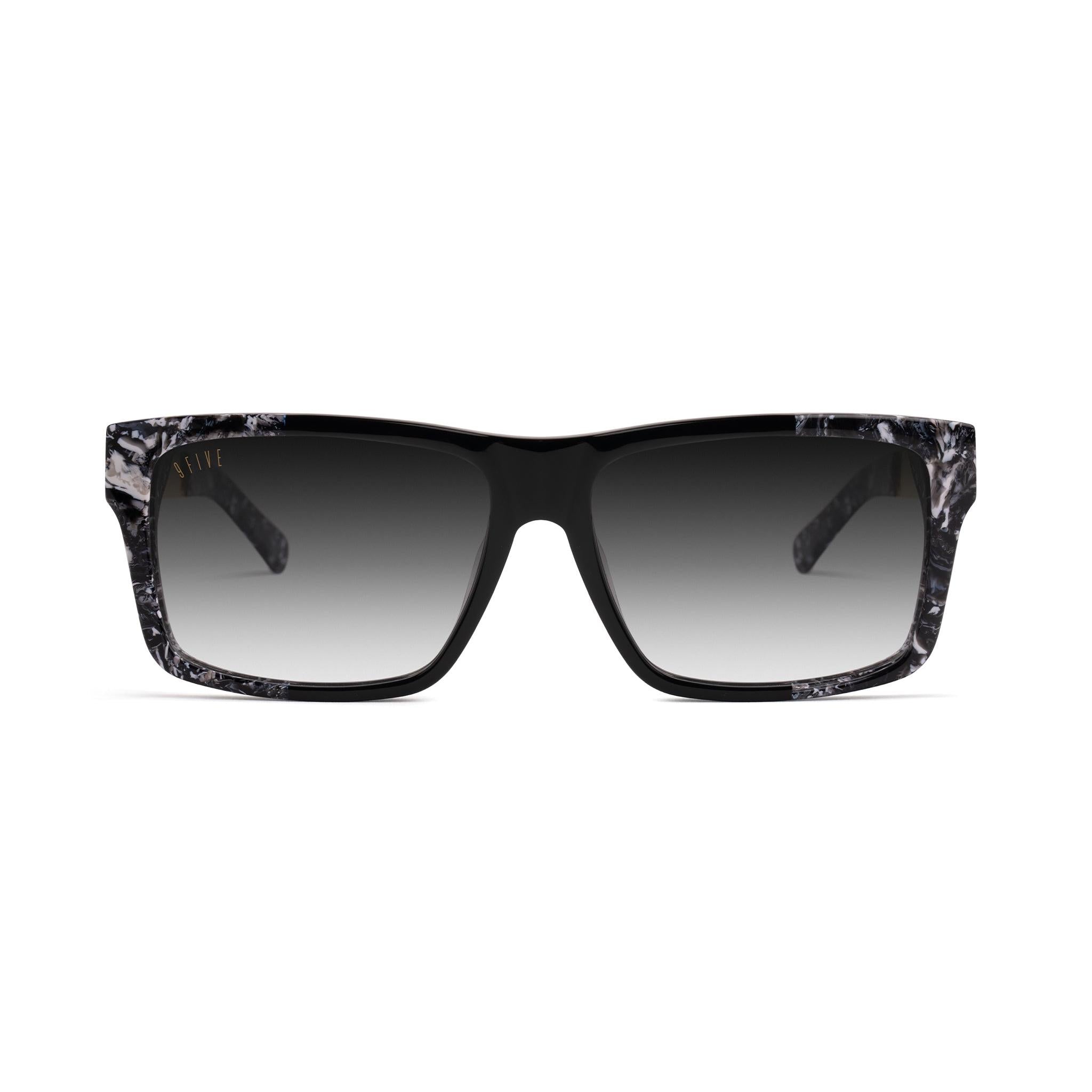 9FIVE Caps LX Onyx LTD Black Gradient Sunglasses — front [g:black-gradient s:all o:1]