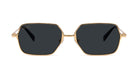 9FIVE Clarity Full Rim 24K Gold Sunglasses Rx