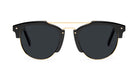 9FIVE Del Rey Black & 24K Gold Sunglasses