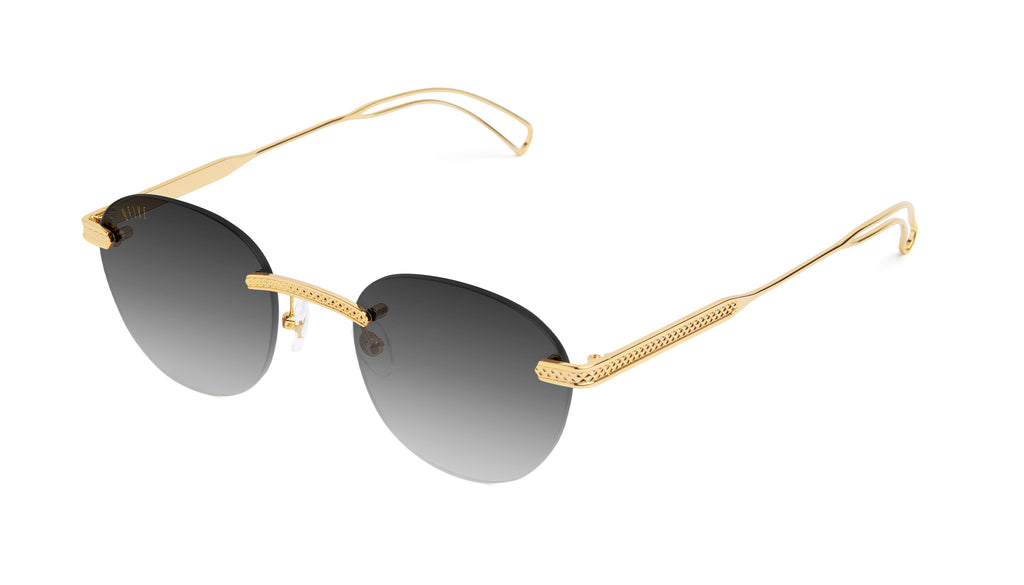 9FIVE Dime Lite 24k Gold - Gradient Sunglasses