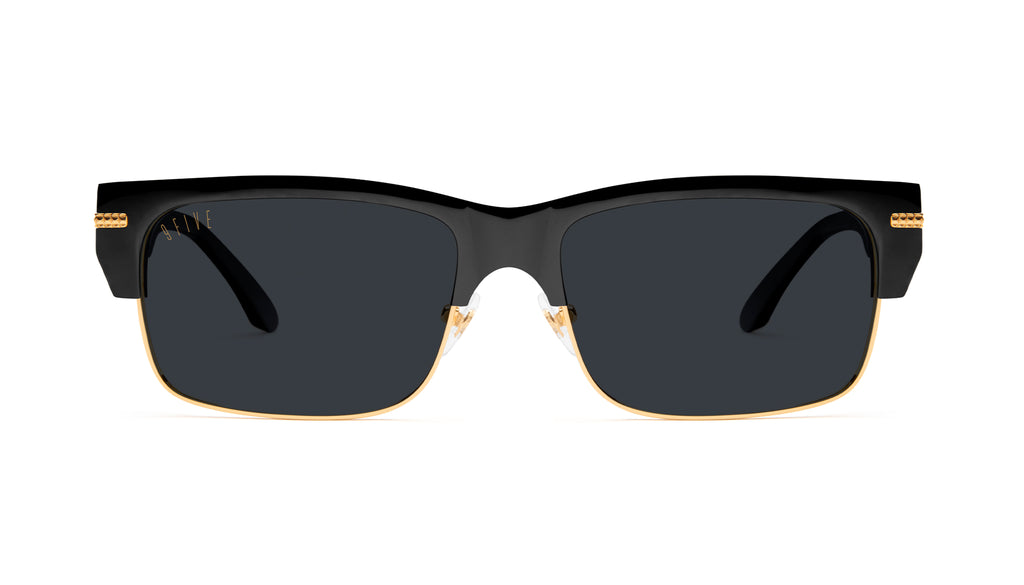 9FIVE Greens LX Black & 24K Gold Sunglasses Rx
