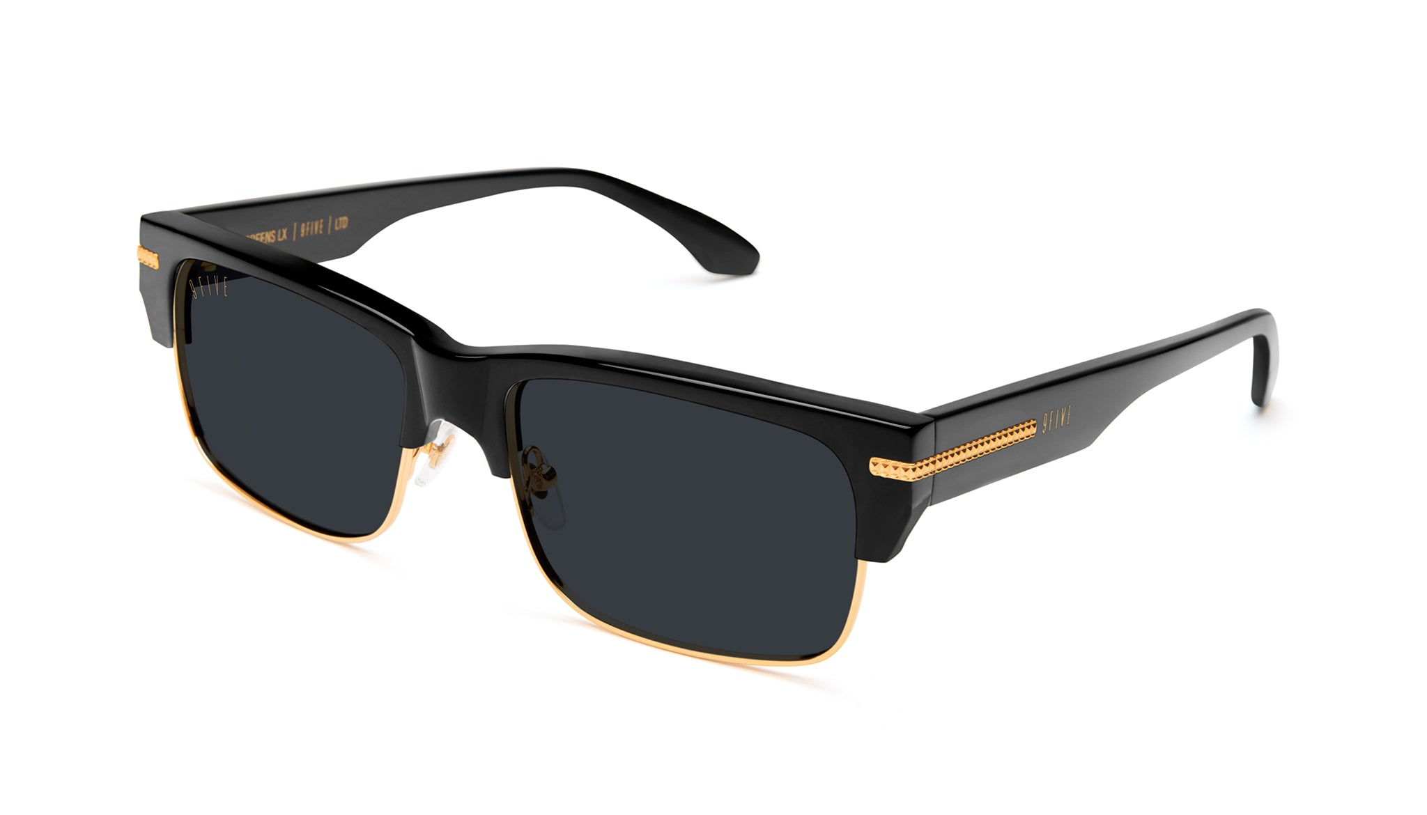 9FIVE Greens LX Black & 24K Gold Sunglasses – 9FIVE Eyewear