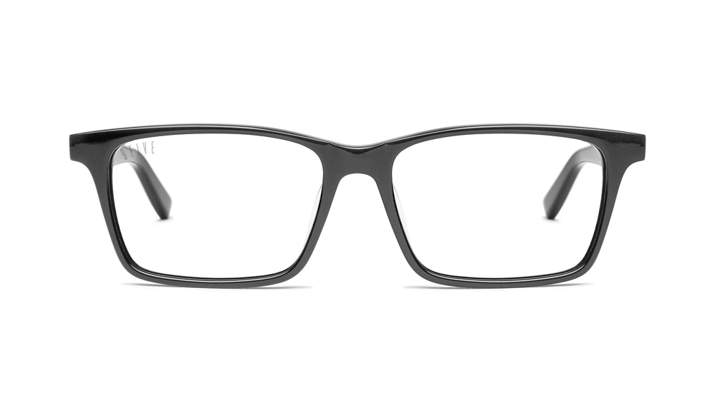 9FIVE La Jolla Matte Blackout Clear Lens Glasses